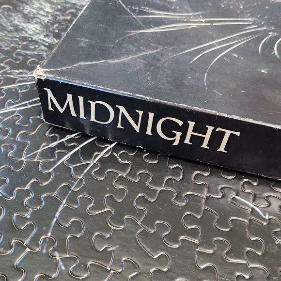 Black Cat Springbok Puzzle 50 Piece Midnight 70s Halloween Spell - Picture 11 of 13